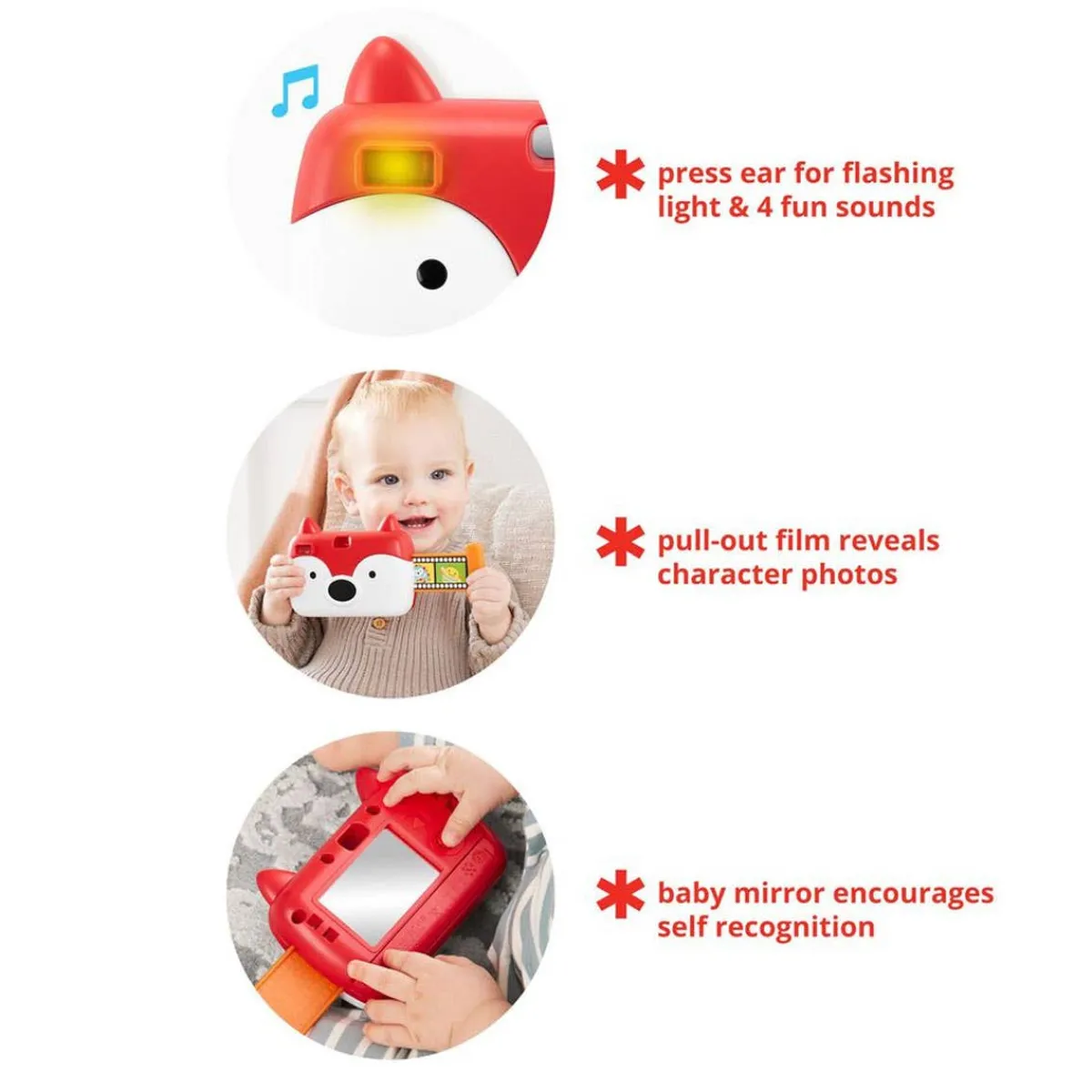 Pretend Play|Play + Learn Toys-Skip Hop Explore & More Oh Snap! Fox Camera