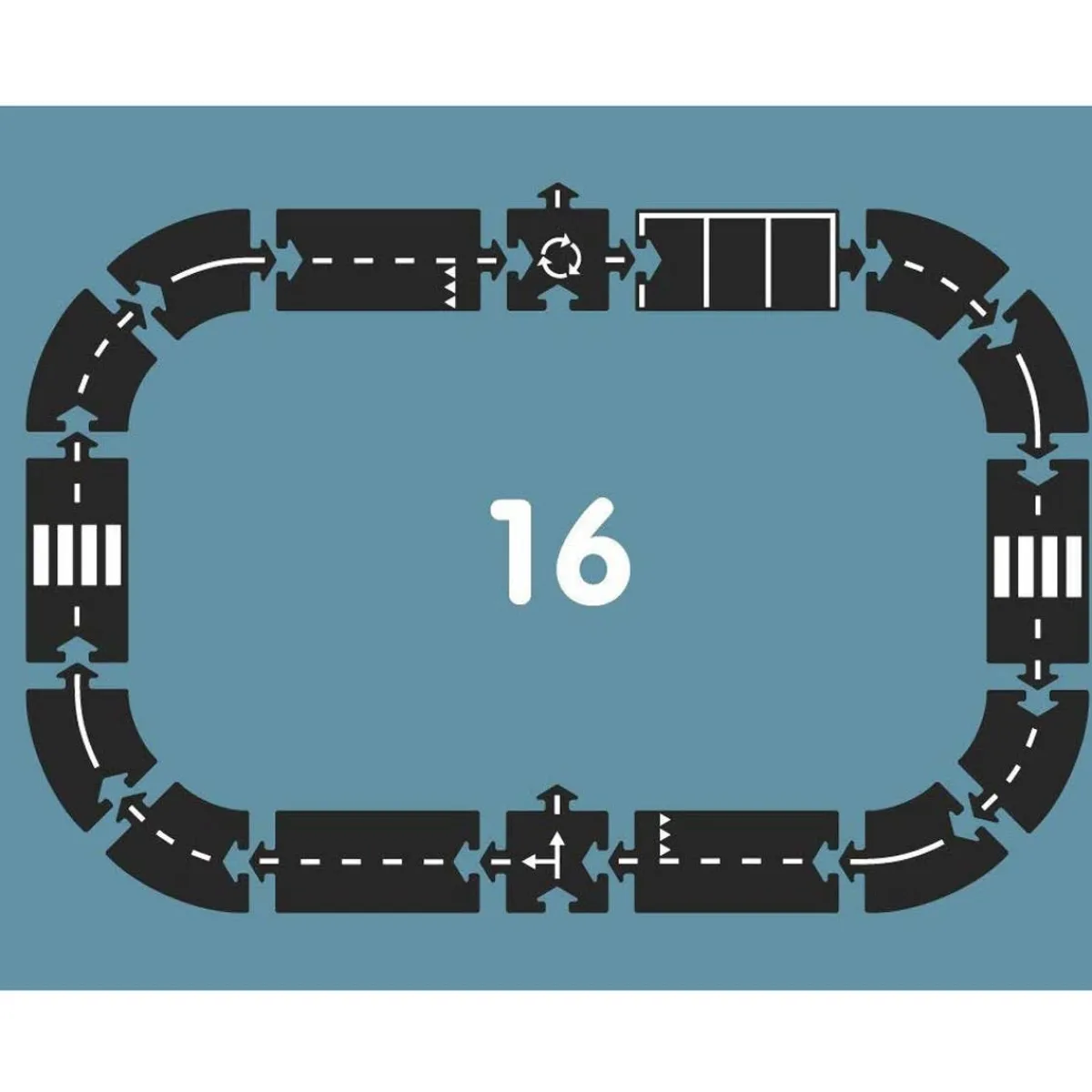 Cars + Trucks-waytoplay Expressway (16 Pieces)