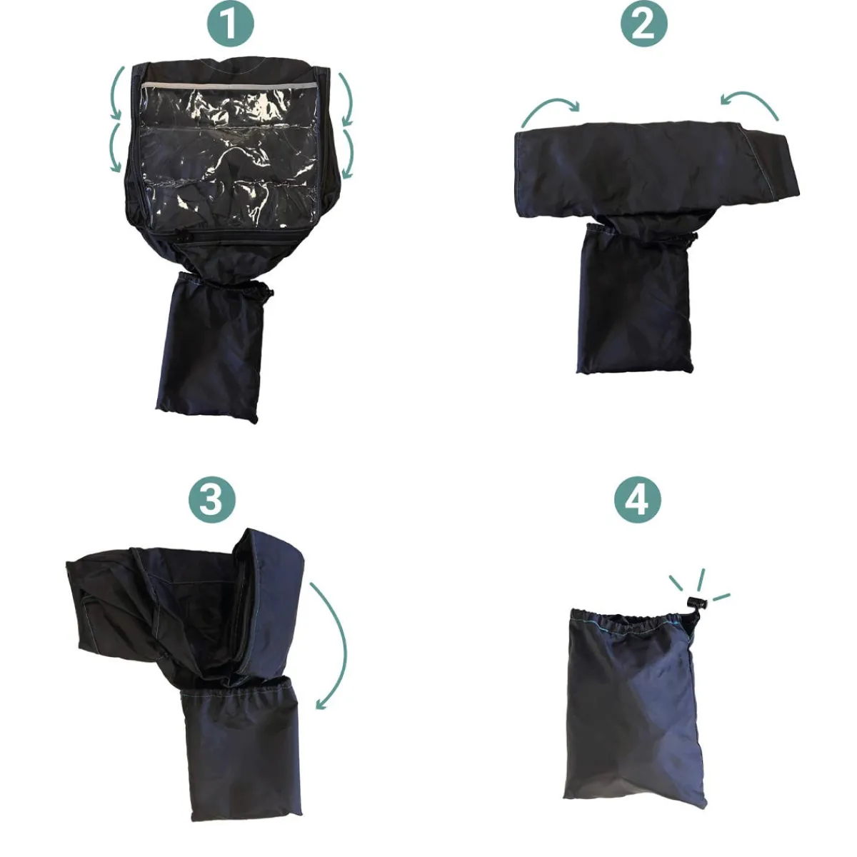 Car Seat Accessories-Ezimoov Ezi Car Seat Rain Cover