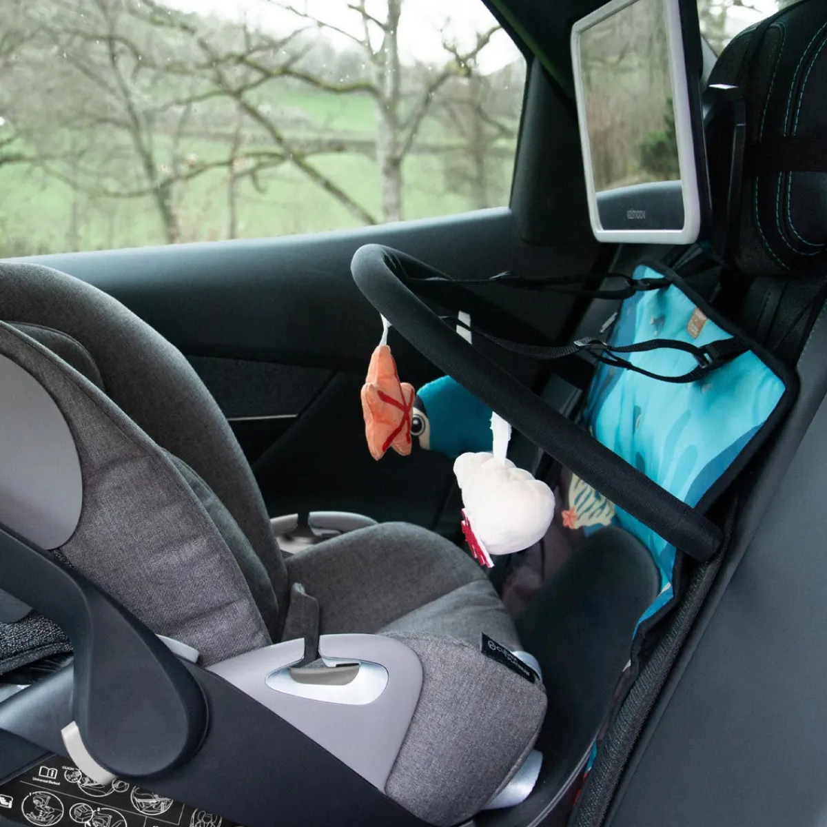 Car Seat Accessories-Ezimoov Ezi LED Mirror