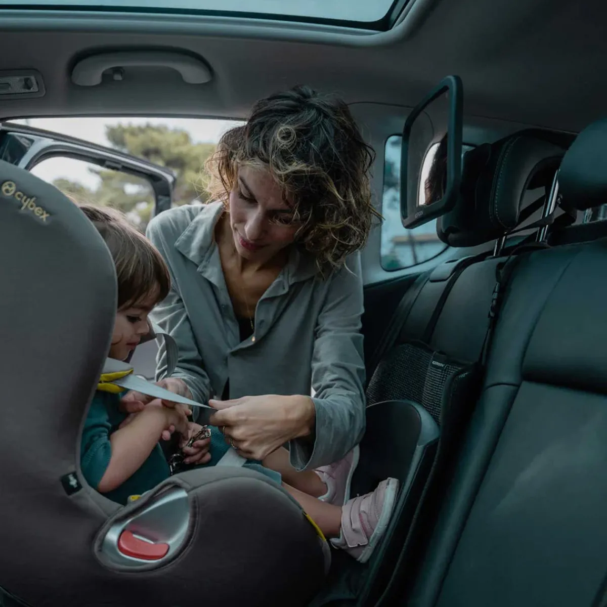Car Seat Accessories-Ezimoov Ezi Mirror Square