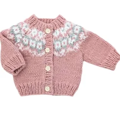Sweaters + Jackets-Huggalugs Fairisle Cardigan