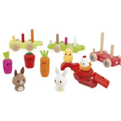 Cars + Trucks|Wooden Toys-Janod Farm Train