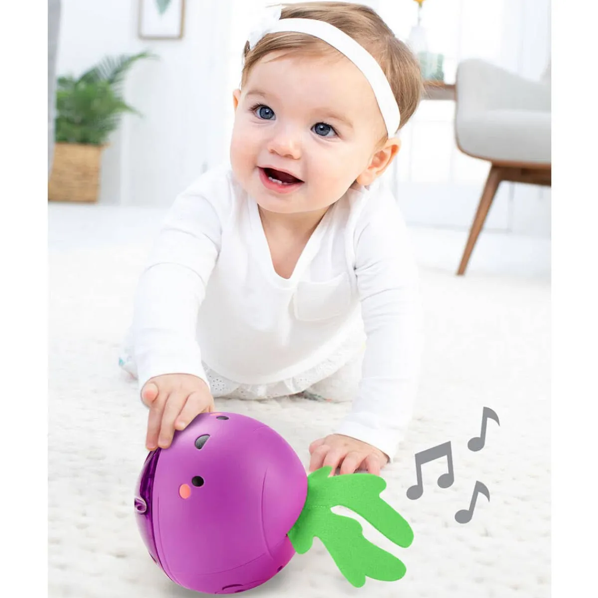 Musical Instruments-Skip Hop Farmstand Beetbox Crawl Ball
