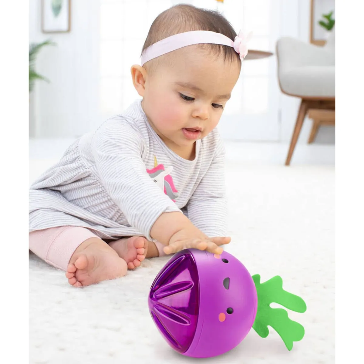 Musical Instruments-Skip Hop Farmstand Beetbox Crawl Ball