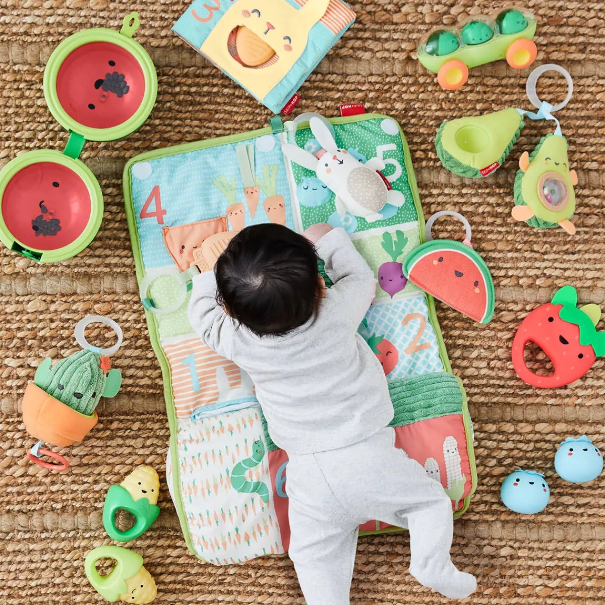 Rugs|Play Mats-Skip Hop Farmstand Tummy Time Playmat