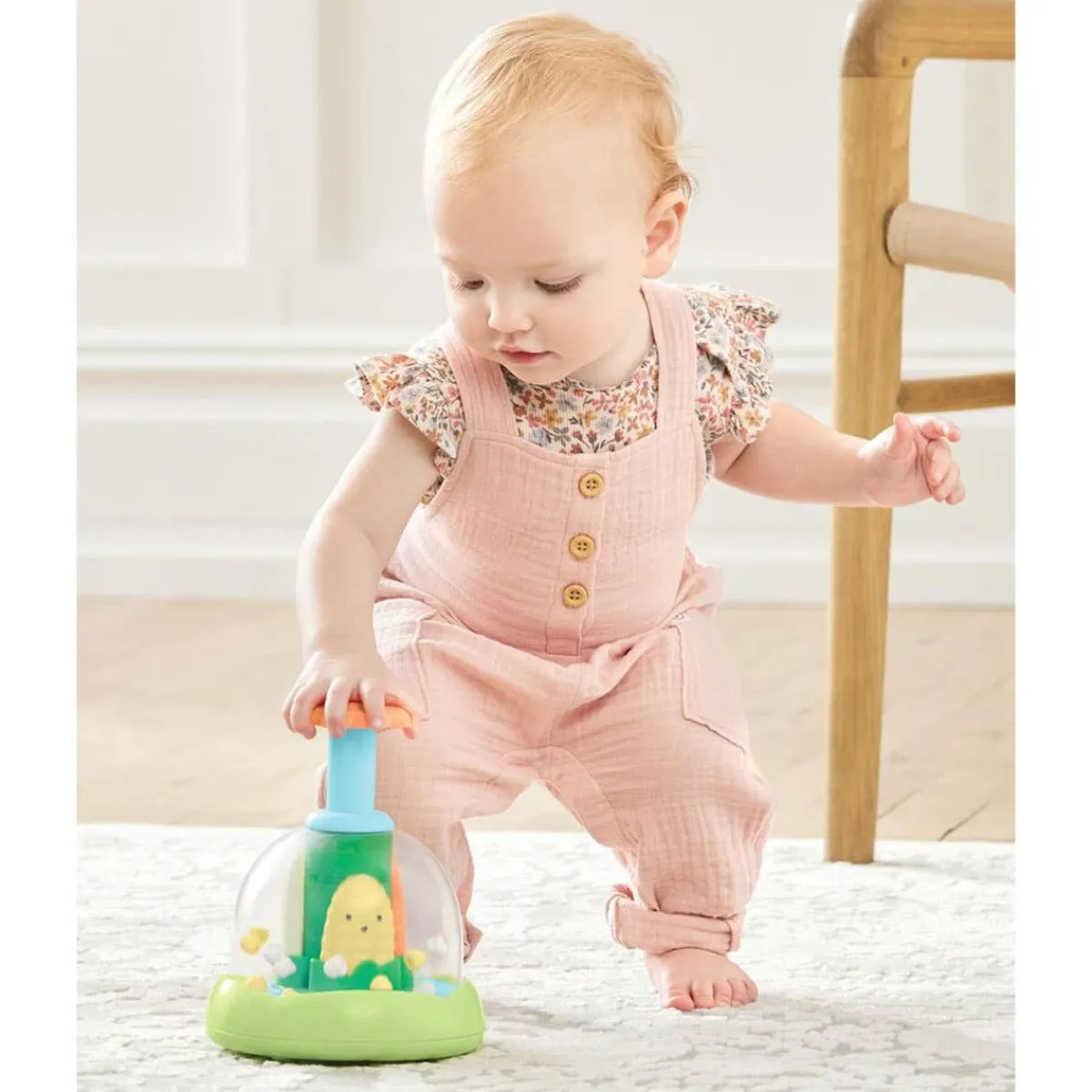 Pop Toys|Pretend Play-Skip Hop Farmstand Whats Poppin? Corn Spinner