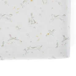 Crib Fitted Sheets-Pehr Field of Dreams Crib Sheet