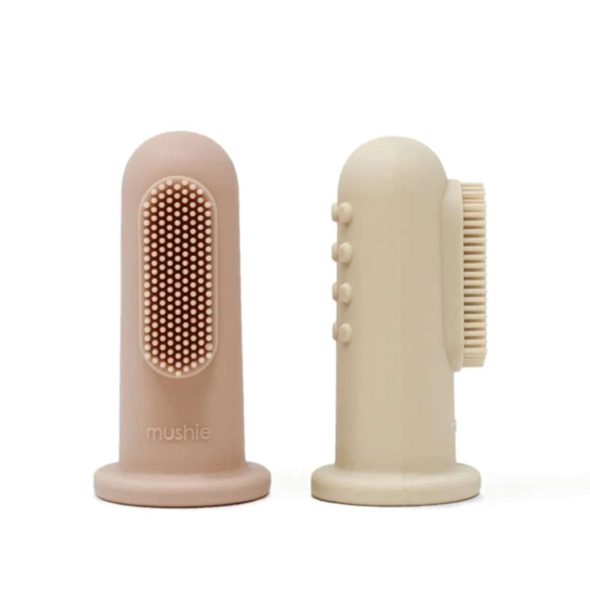 Oral Care-Mushie Finger Toothbrush (2 Pack)