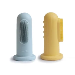 Oral Care-Mushie Finger Toothbrush (2 Pack)