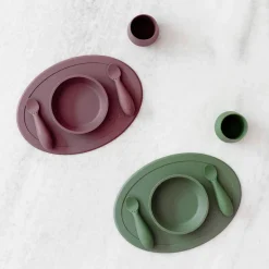 Grip + Suction Dishes|Feeding Sets-Ez Pz First Food Set