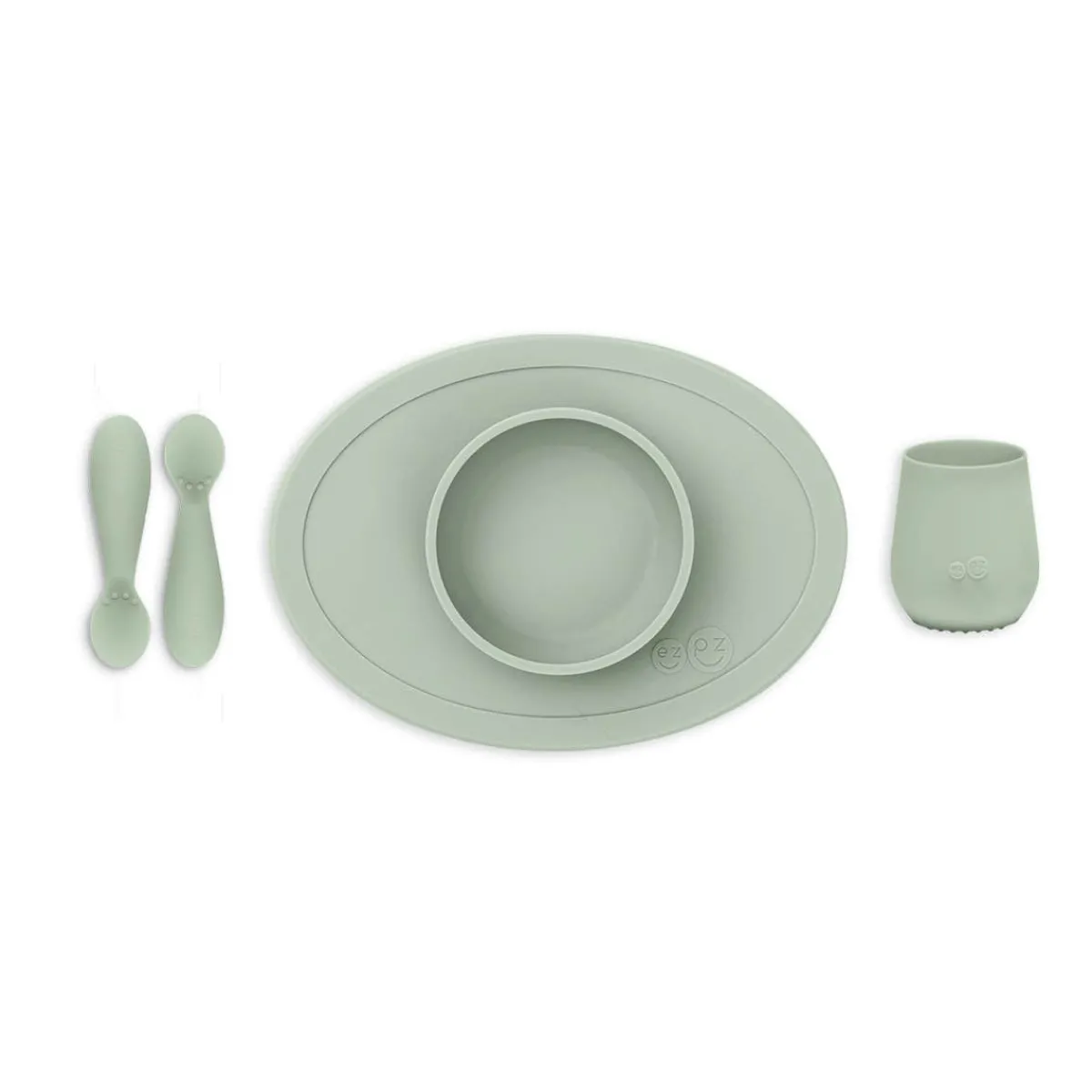 Grip + Suction Dishes|Feeding Sets-Ez Pz First Food Set
