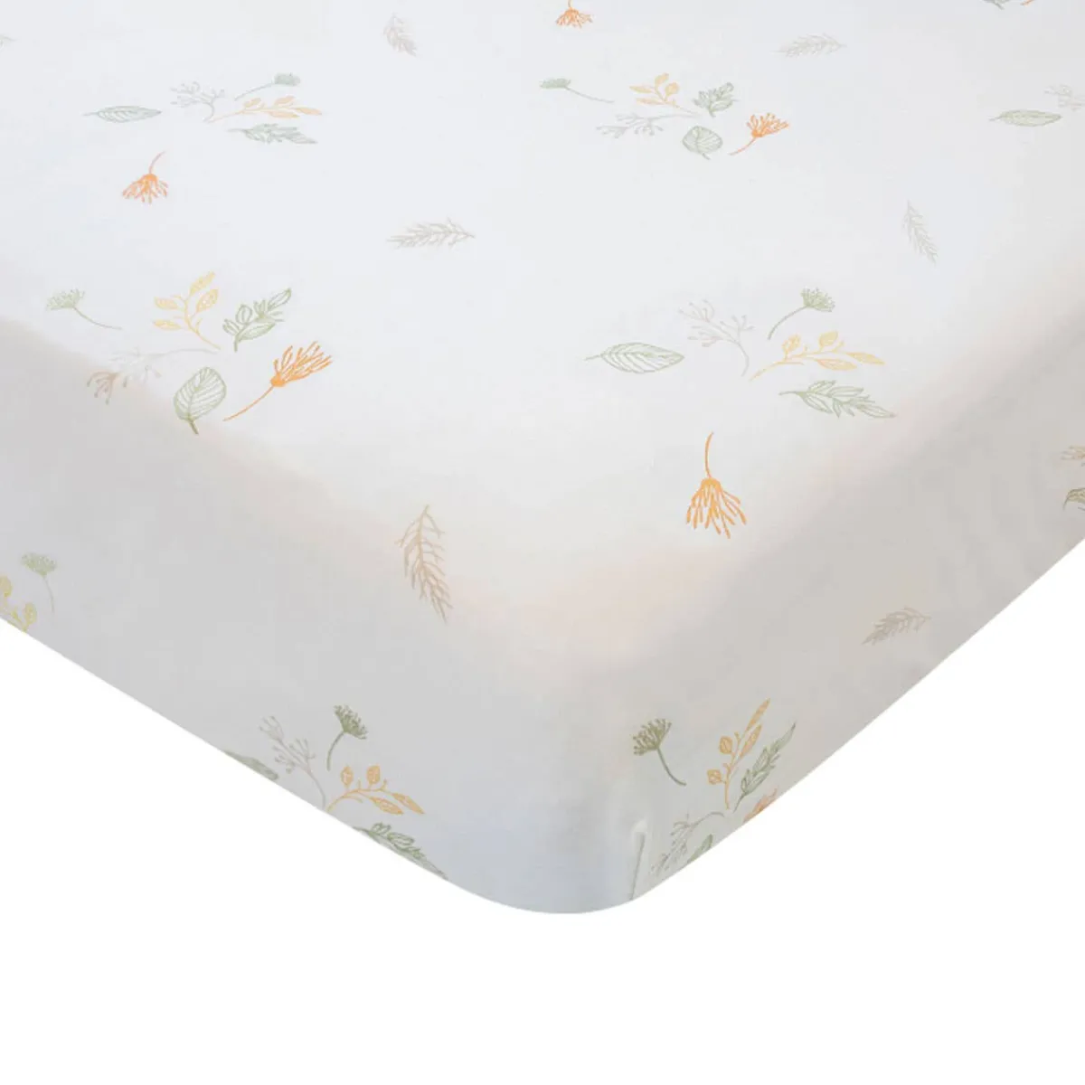 Crib Fitted Sheets-Crane Baby Fitted Crib Sheet