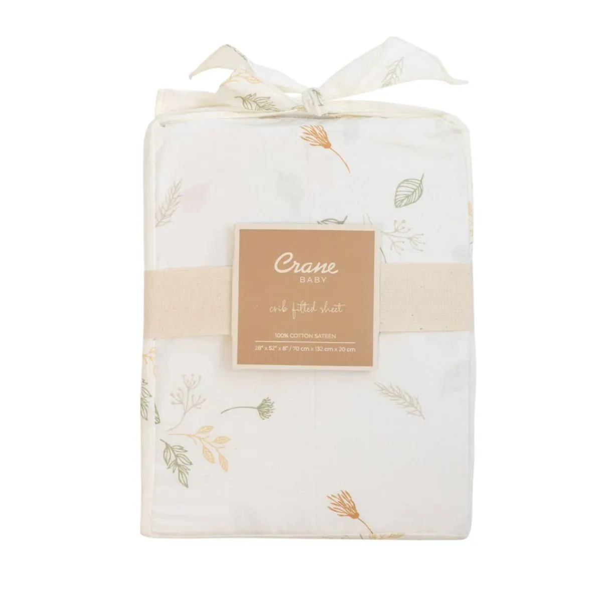 Crib Fitted Sheets-Crane Baby Fitted Crib Sheet
