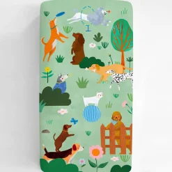 Crib Fitted Sheets-Rookie Humans Fitted Crib Sheet