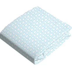 Crib Fitted Sheets-Kushies Fitted Crib Sheet Flannel (Print)