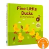 Board Books-Cali's Books Five Little Ducks Nursery Rhymes V2