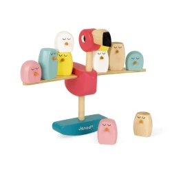 Wooden Toys|Play + Learn Toys-Janod Flamingo Balancing Game