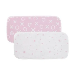 Bibs + Burps-Kushies Flannel Burp Pads (2 Pack)