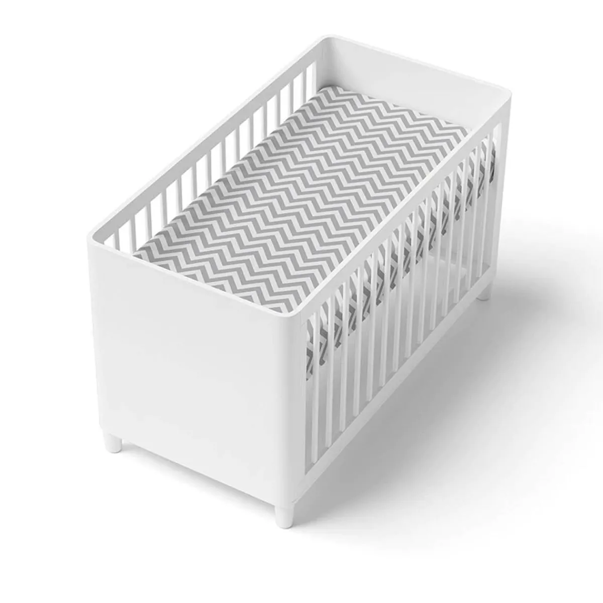 Mini Crib Bedding|Crib Fitted Sheets-Kushies Flannel Mini Crib Sheet (Print)
