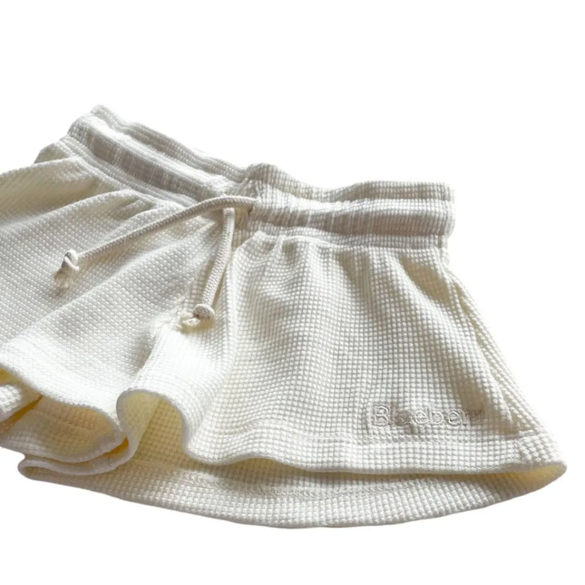 Shorts-Blueberri Flared Shorts
