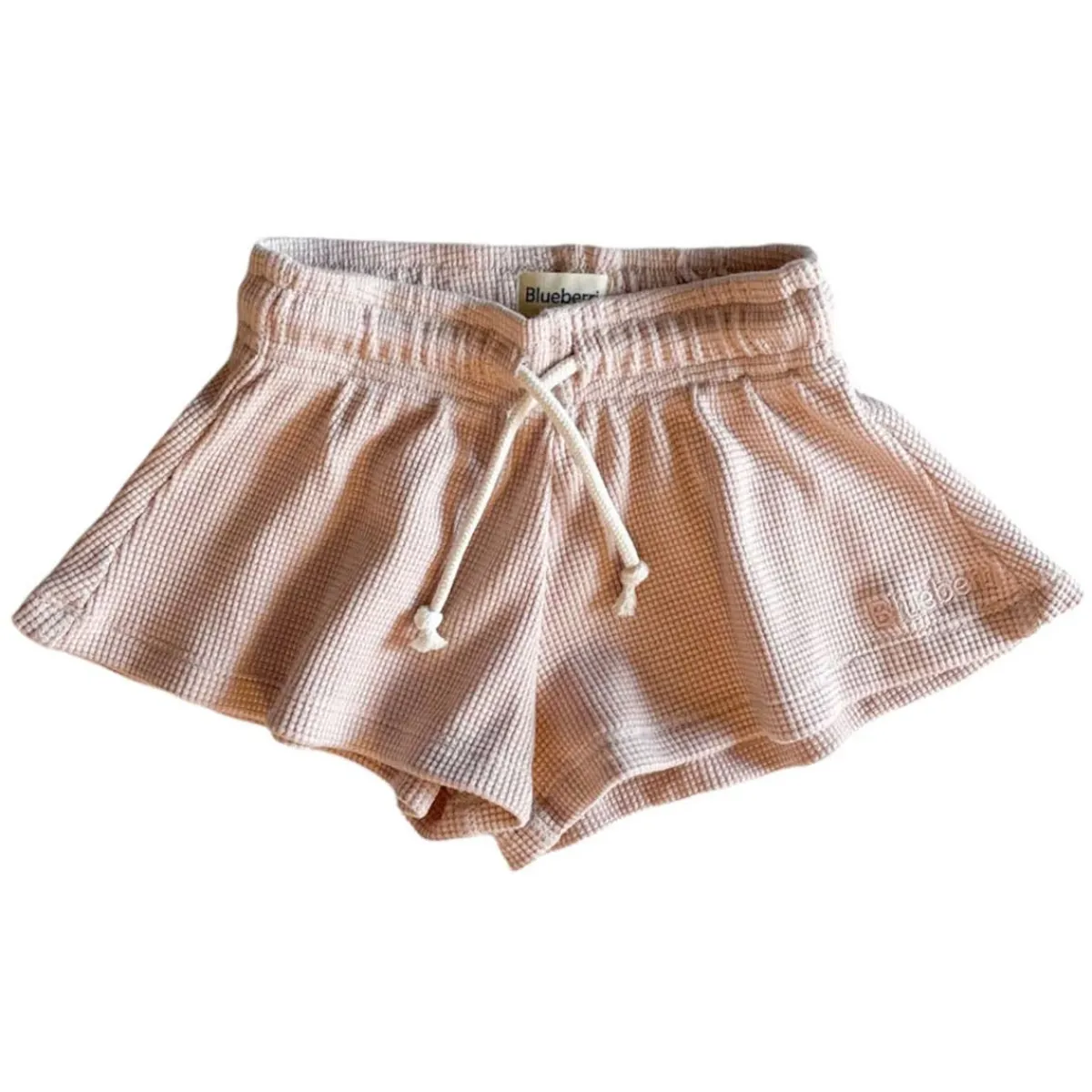 Shorts-Blueberri Flared Shorts