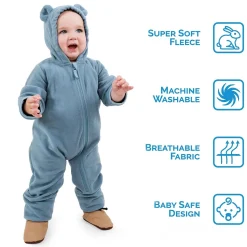 Soft Soles|Perforated Sneakers-Jan & Jul Fleece Suit