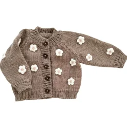 Sweaters + Jackets-Blueberry Hill Flower Cardigan