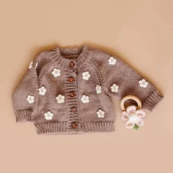 Sweaters + Jackets-Blueberry Hill Flower Cardigan