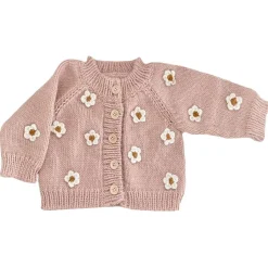 Sweaters + Jackets-Blueberry Hill Flower Cardigan