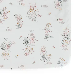 Crib Fitted Sheets-Pehr Flower Patch Crib Sheet