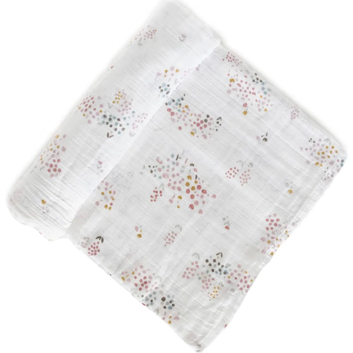 Blankets|Sleep Sacks + Wraps-Pehr Flower Patch Swaddle