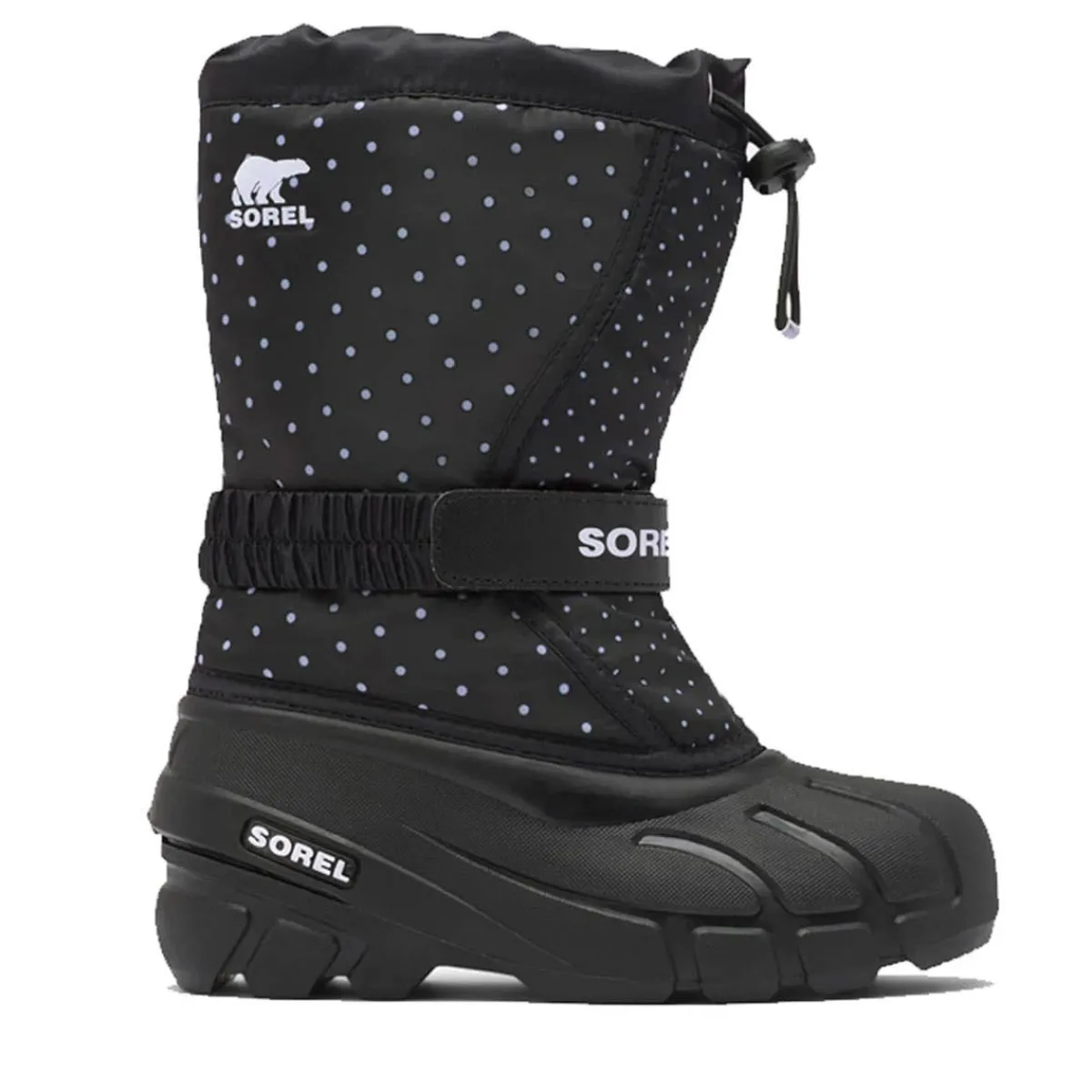 Winter Boots-Sorel Flurry Boots Print (Child) Black