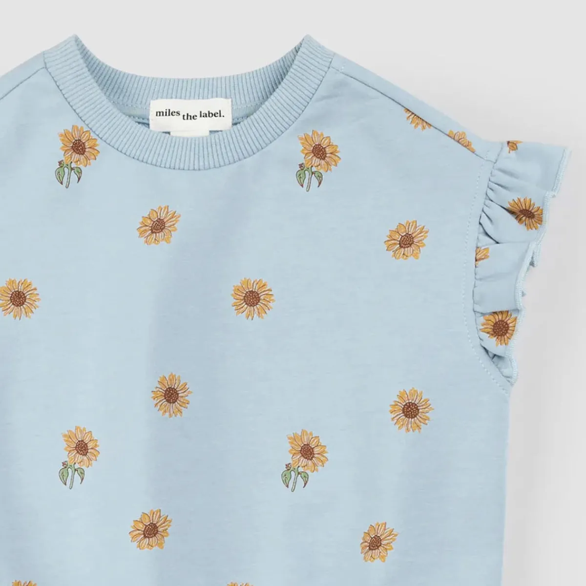 Tops + Tees-miles the label. Flutter Sleeve Top + Short Set