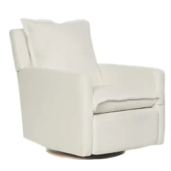 Motorized Gliders|Gliders-Oilo Flynn Swivel Glider with Power Recline Wood Base (Grade C)