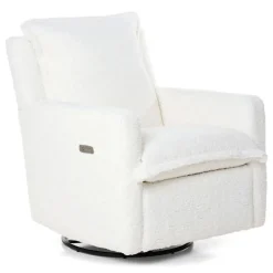 Motorized Gliders|Gliders-Oilo Flynn Swivel Glider with Power Recline (Grade D)