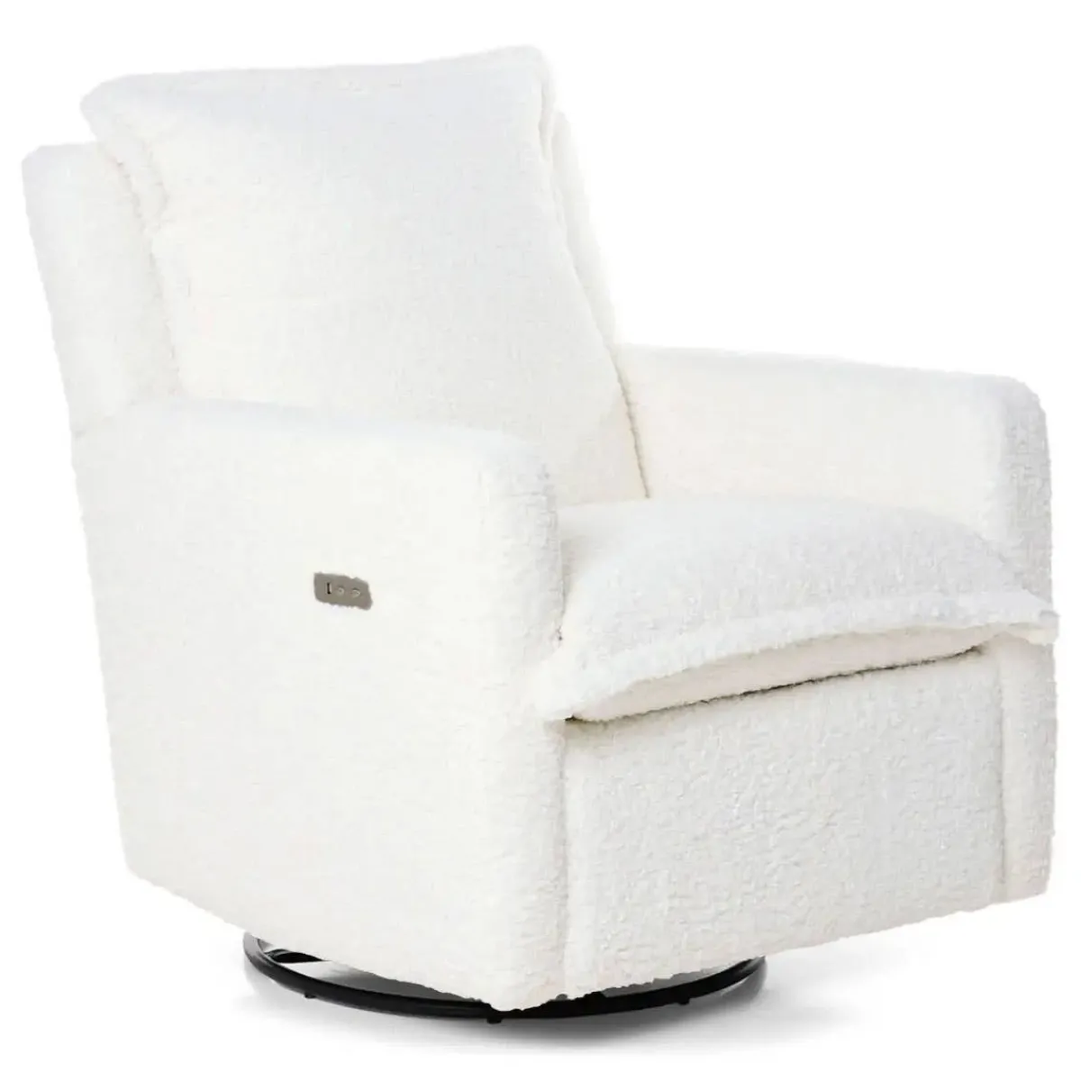 Motorized Gliders|Gliders-Oilo Flynn Swivel Glider with Power Recline (Grade D)