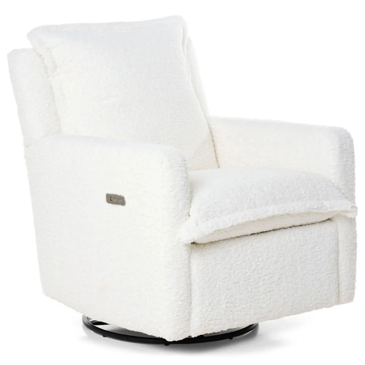 Motorized Gliders|Gliders-Oilo Flynn Swivel Glider with Power Recline (Grade D)