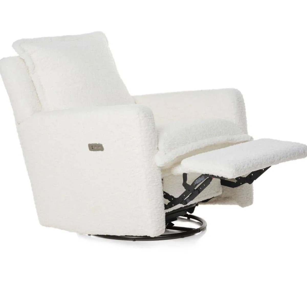 Motorized Gliders|Gliders-Oilo Flynn Swivel Glider with Power Recline (Grade C)