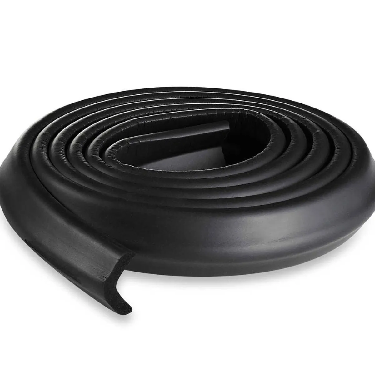 Baby Gates + Babyproofing-KidCo Foam Edge Protector (10 ft) - Black