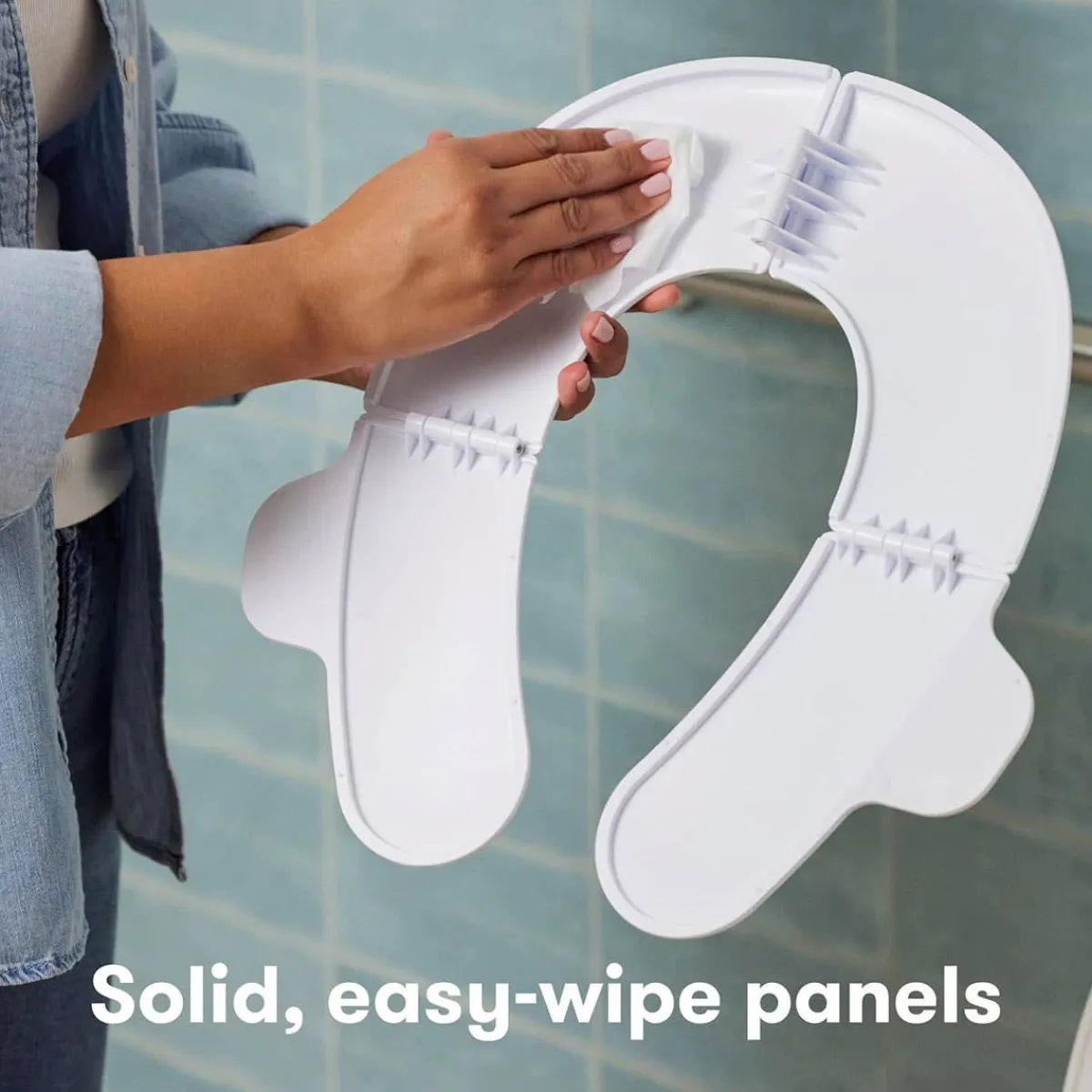 Potties|Travel Bath + Potty-Fridababy Fold-And-Go Potty Seat