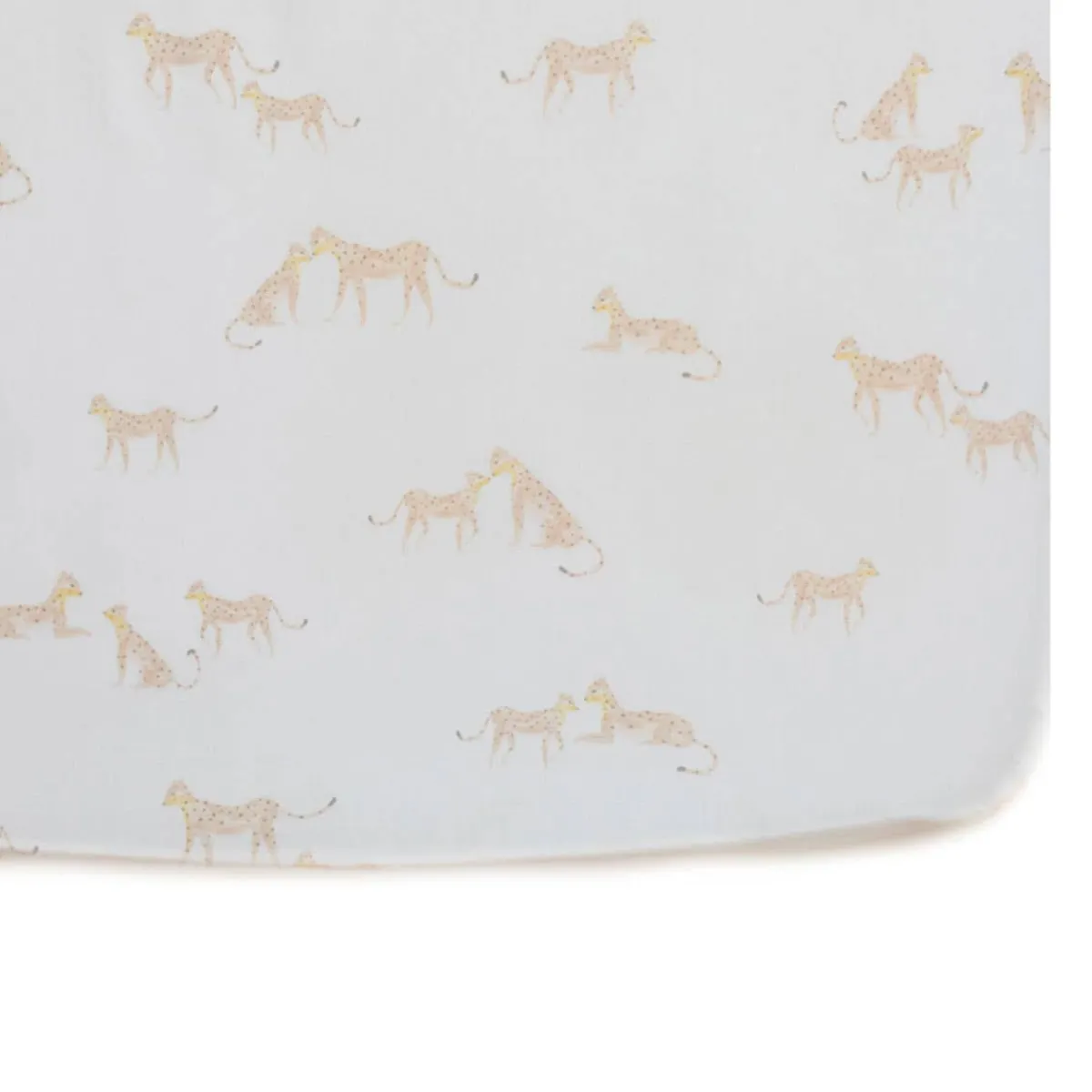 Crib Fitted Sheets-Pehr Follow Me Crib Sheet