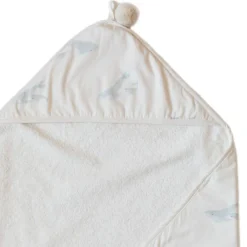 Towels + Cloths-Pehr Follow Me Hooded Towel
