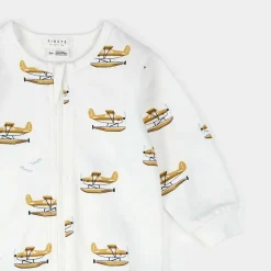 Onesies|Sleepers-Firsts by Petit Lem Footed Sleeper