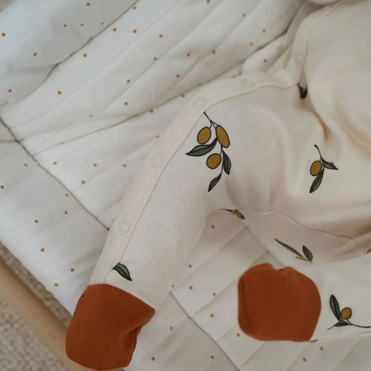 Onesies|Sleepers-Organic Zoo Footed Suit