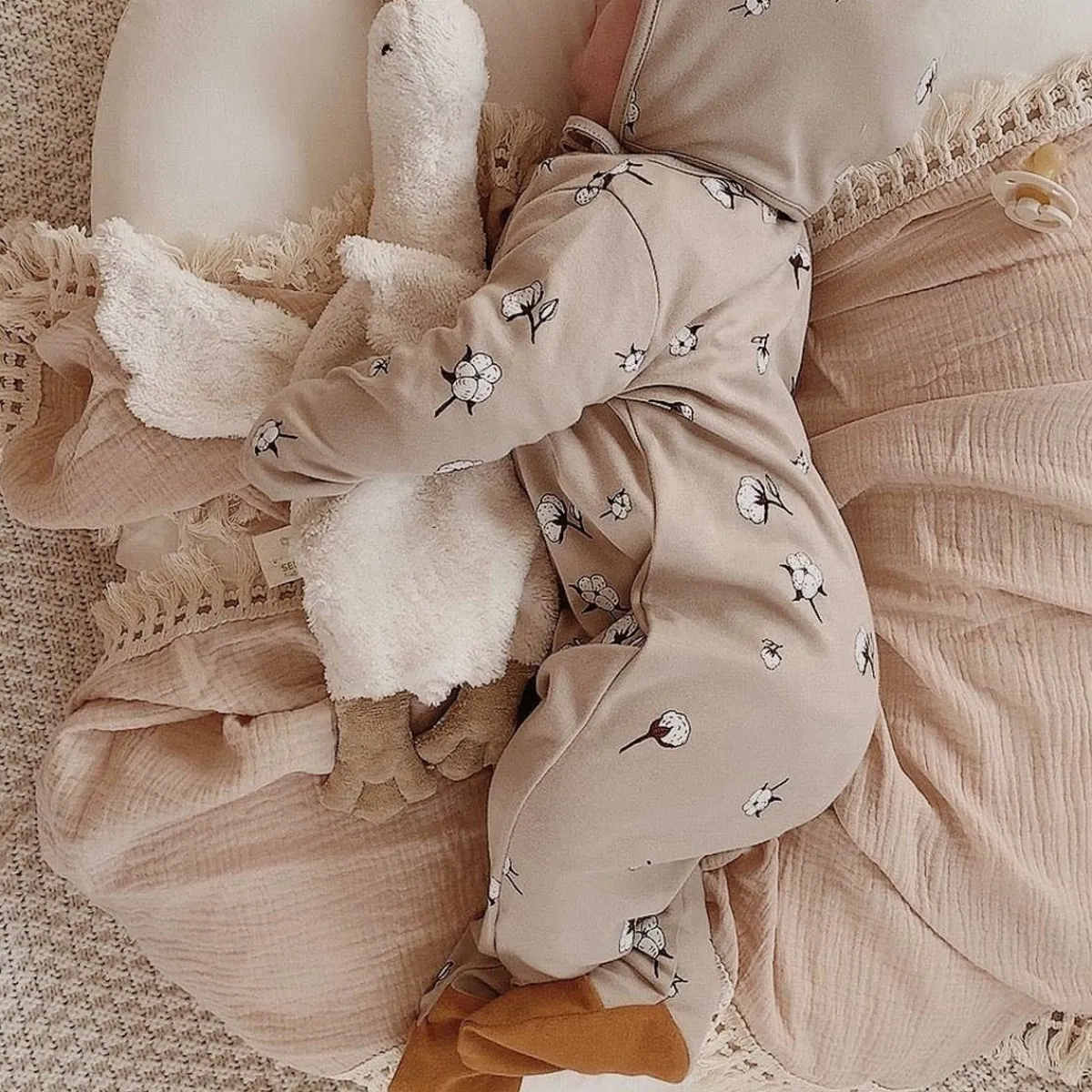 Onesies|Sleepers-Organic Zoo Footed Suit