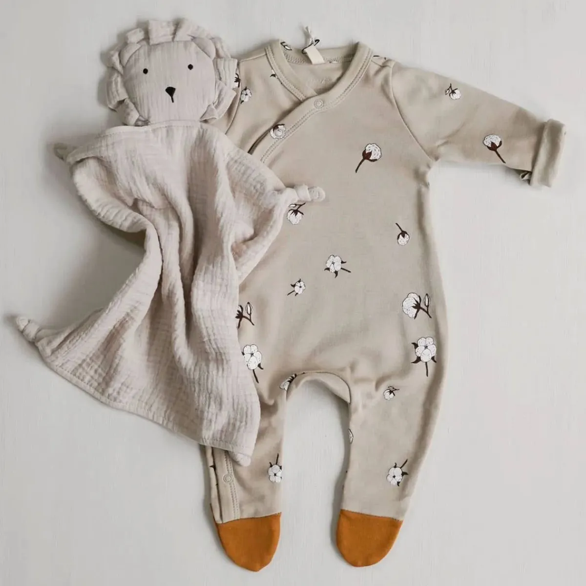 Onesies|Sleepers-Organic Zoo Footed Suit