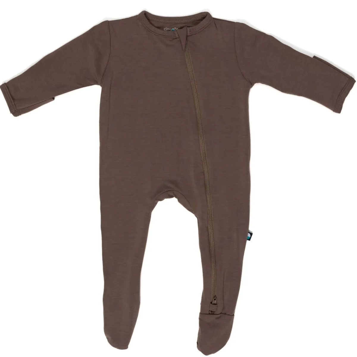 Onesies|Sleepers-Simple Footed Zipper Sleeper