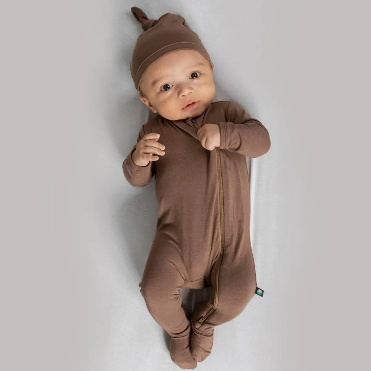 Onesies|Sleepers-Simple Footed Zipper Sleeper