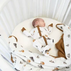 Onesies|Sleepers-Belan.J Footed Zipper Sleeper